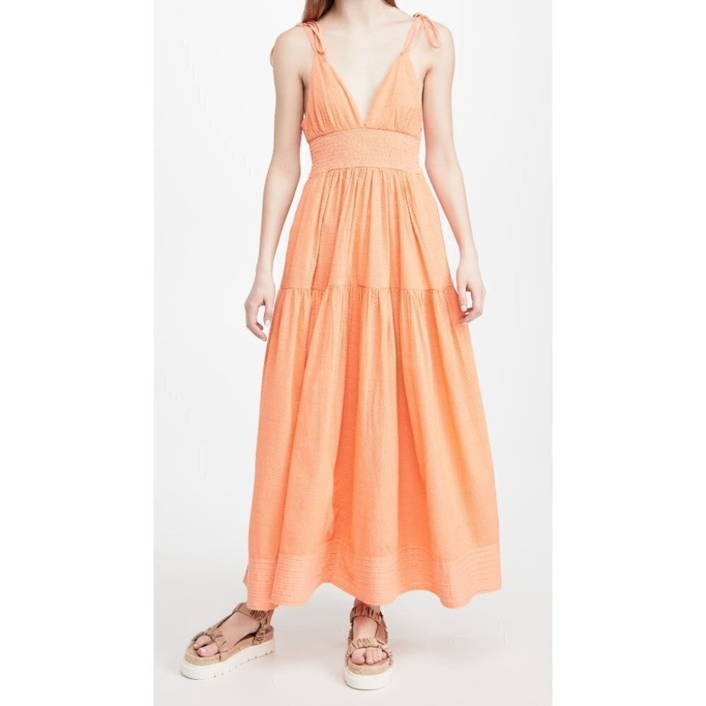 Solid & Striped Melody Orange Maxi Dress $248 - Picture 2 of 12